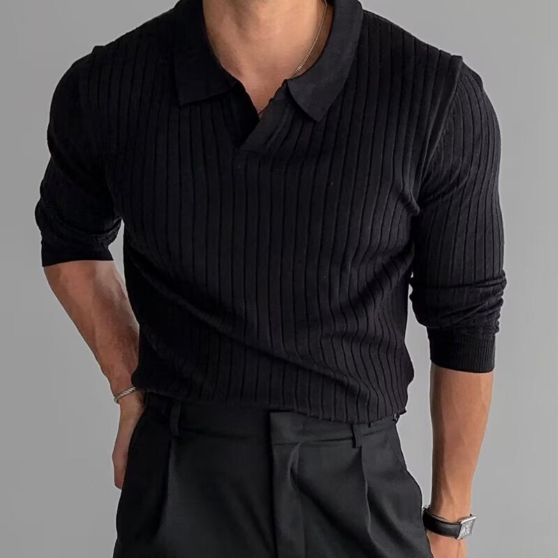SUWON V-Neck Polo Kovi