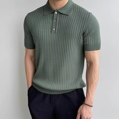 GIMCHEON Knitted Polo Shirt Kovi