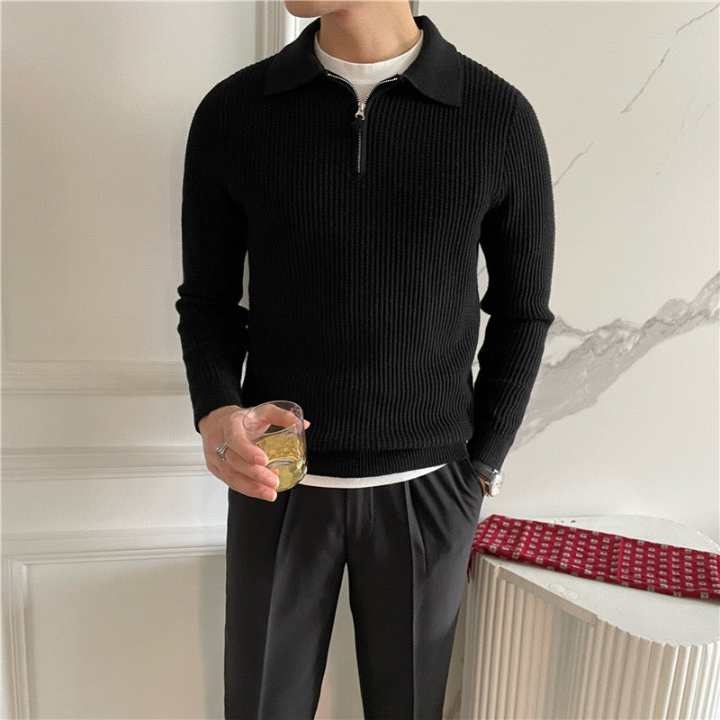 GONGJU Zipped Sweater Kovi
