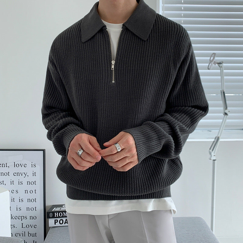 RASON Zipped Sweater Kovi