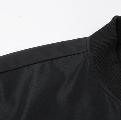 Clean Cut Bomber Jacket