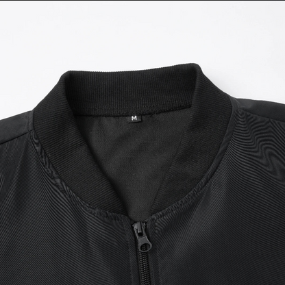 Clean Cut Bomber Jacket