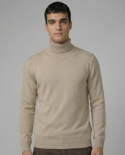 Cable Turtleneck Knit