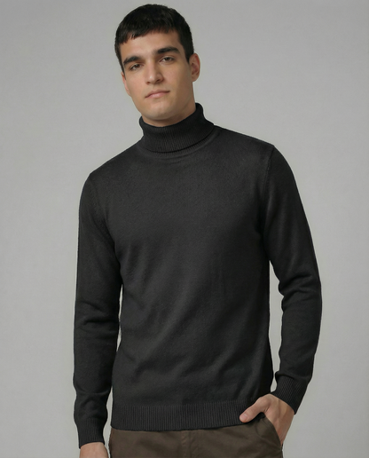 Cable Turtleneck Knit