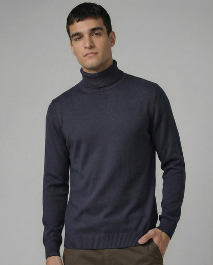 Cable Turtleneck Knit