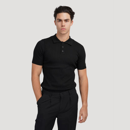 GIMCHEON Knitted Polo Shirt Kovi