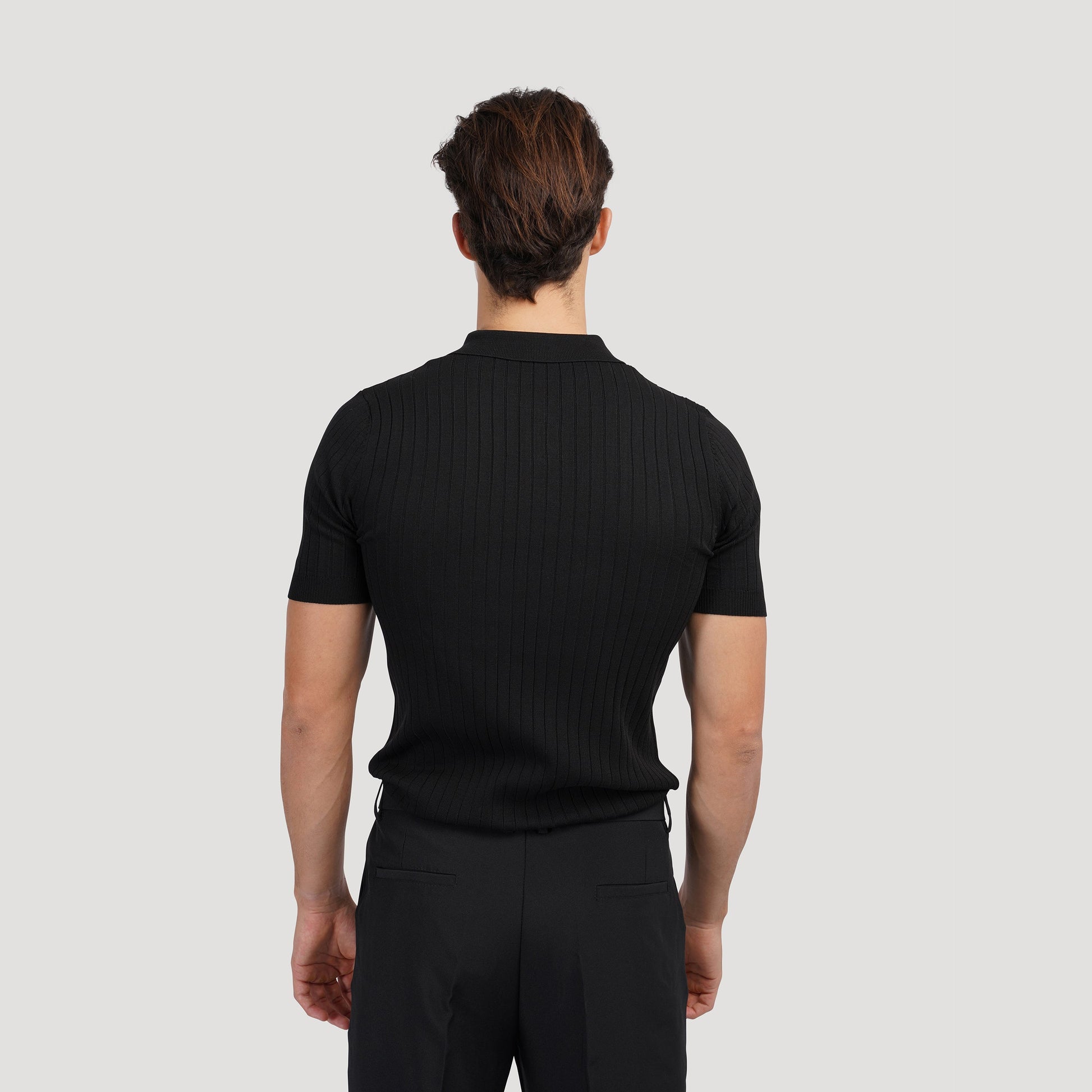 GIMCHEON Knitted Polo Shirt Kovi