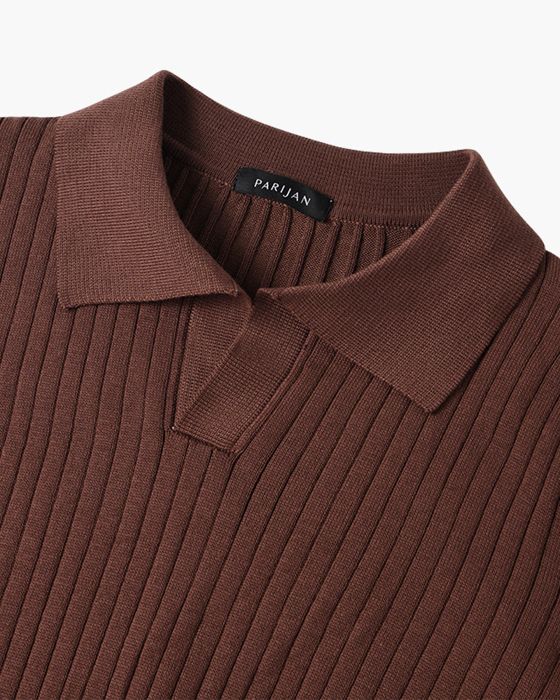 SUWON V-Neck Polo Kovi