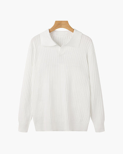 SUWON V-Neck Polo Kovi