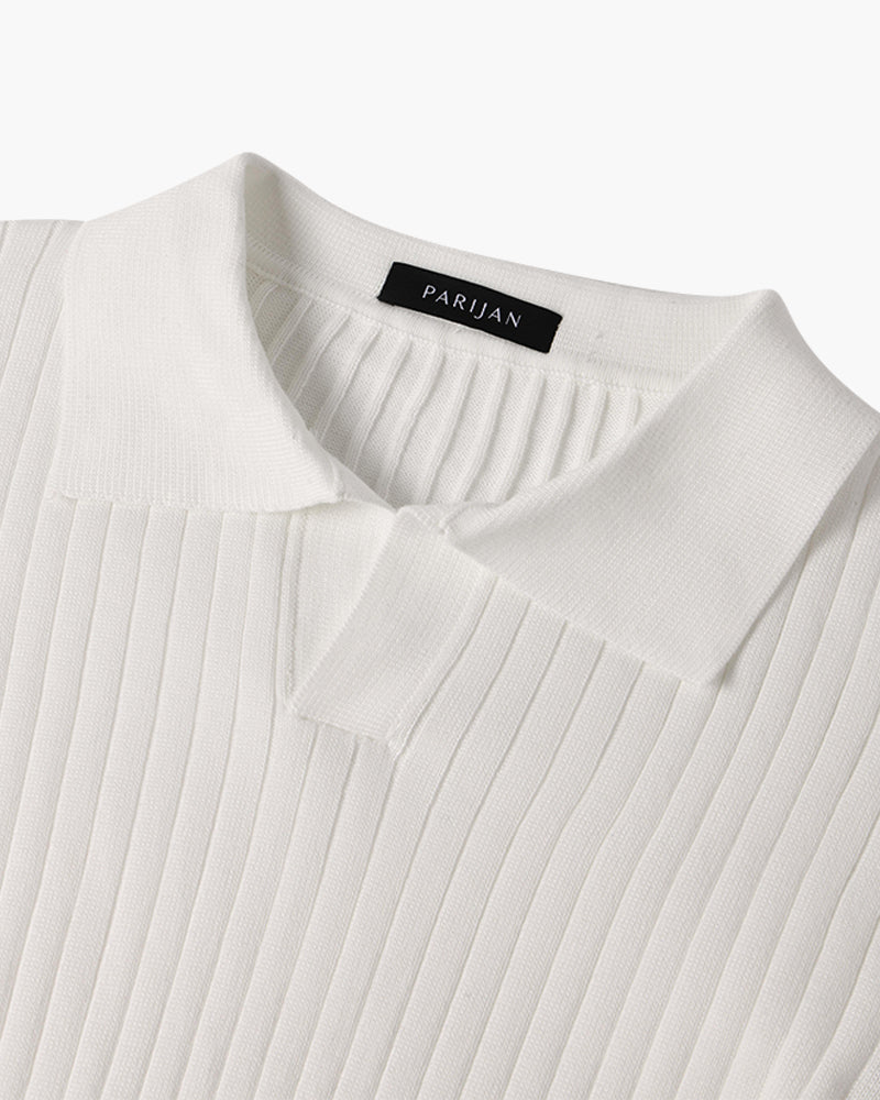 SUWON V-Neck Polo Kovi
