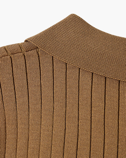 GIMCHEON Knitted Polo Shirt Kovi