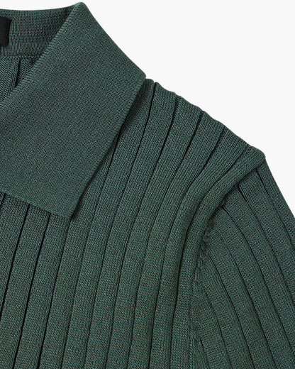 GIMCHEON Knitted Polo Shirt Kovi