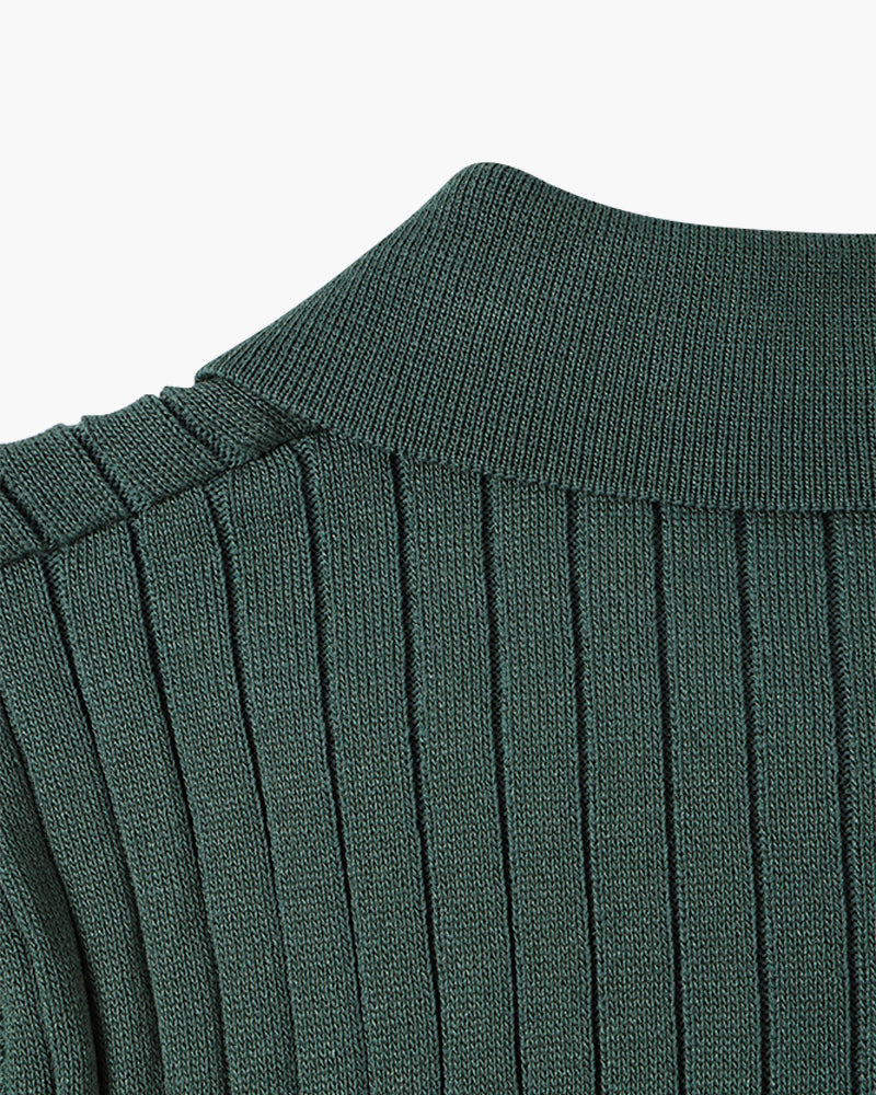 GIMCHEON Knitted Polo Shirt Kovi