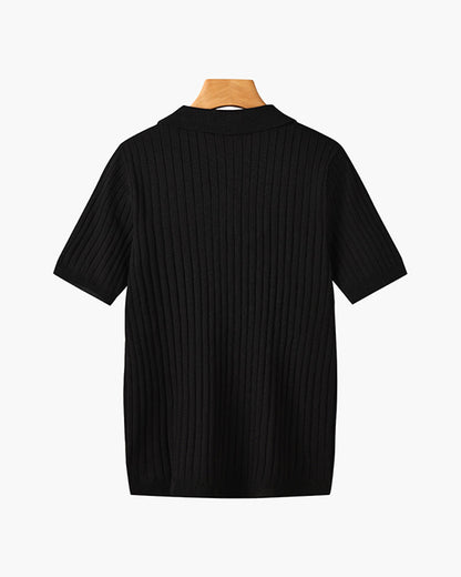 GIMCHEON Knitted Polo Shirt Kovi