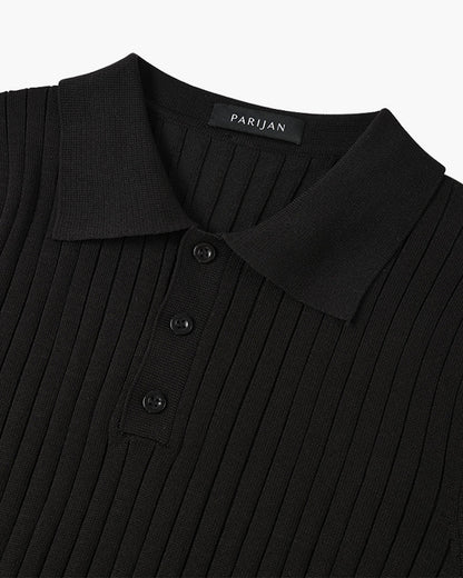 GIMCHEON Knitted Polo Shirt Kovi