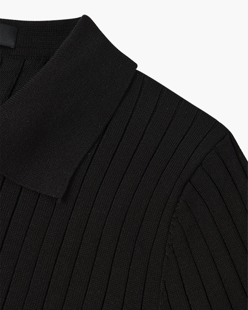 GIMCHEON Knitted Polo Shirt Kovi