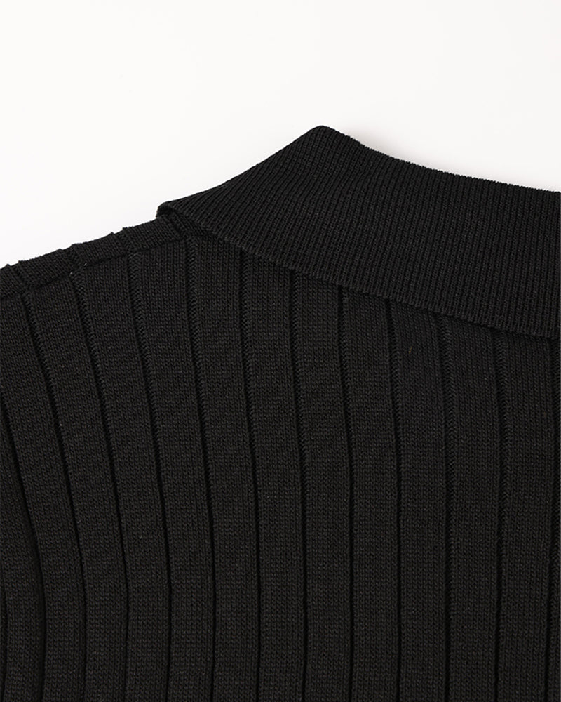 GIMCHEON Knitted Polo Shirt Kovi
