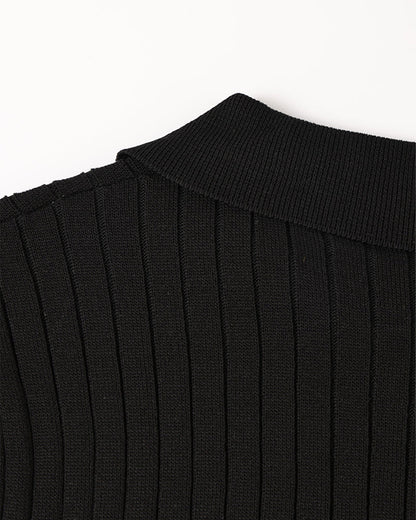 GIMCHEON Knitted Polo Shirt Kovi