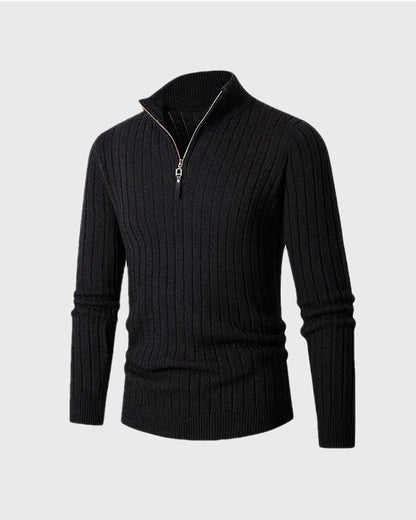 ZERMATT High Collar Half Zip Sweater Kovi