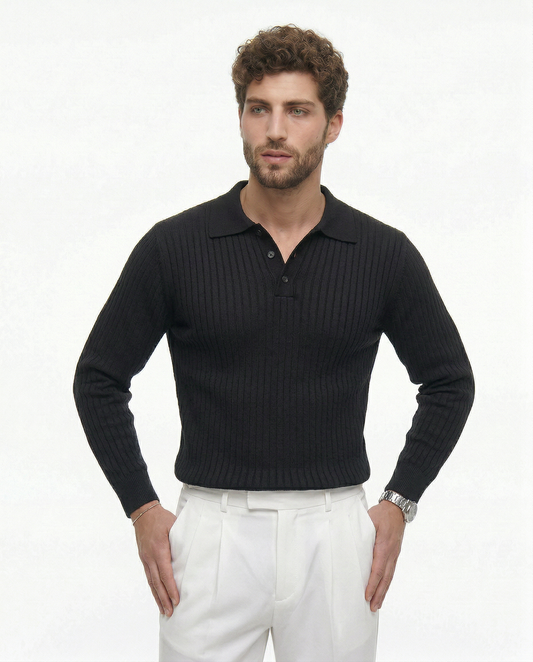 Langley Ribbed Polo Kovi