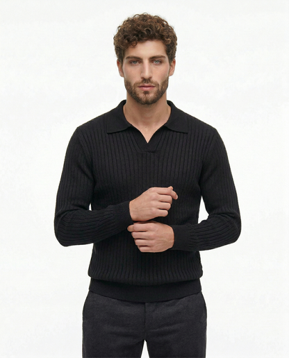 Belmont Ribbed V Polo Kovi