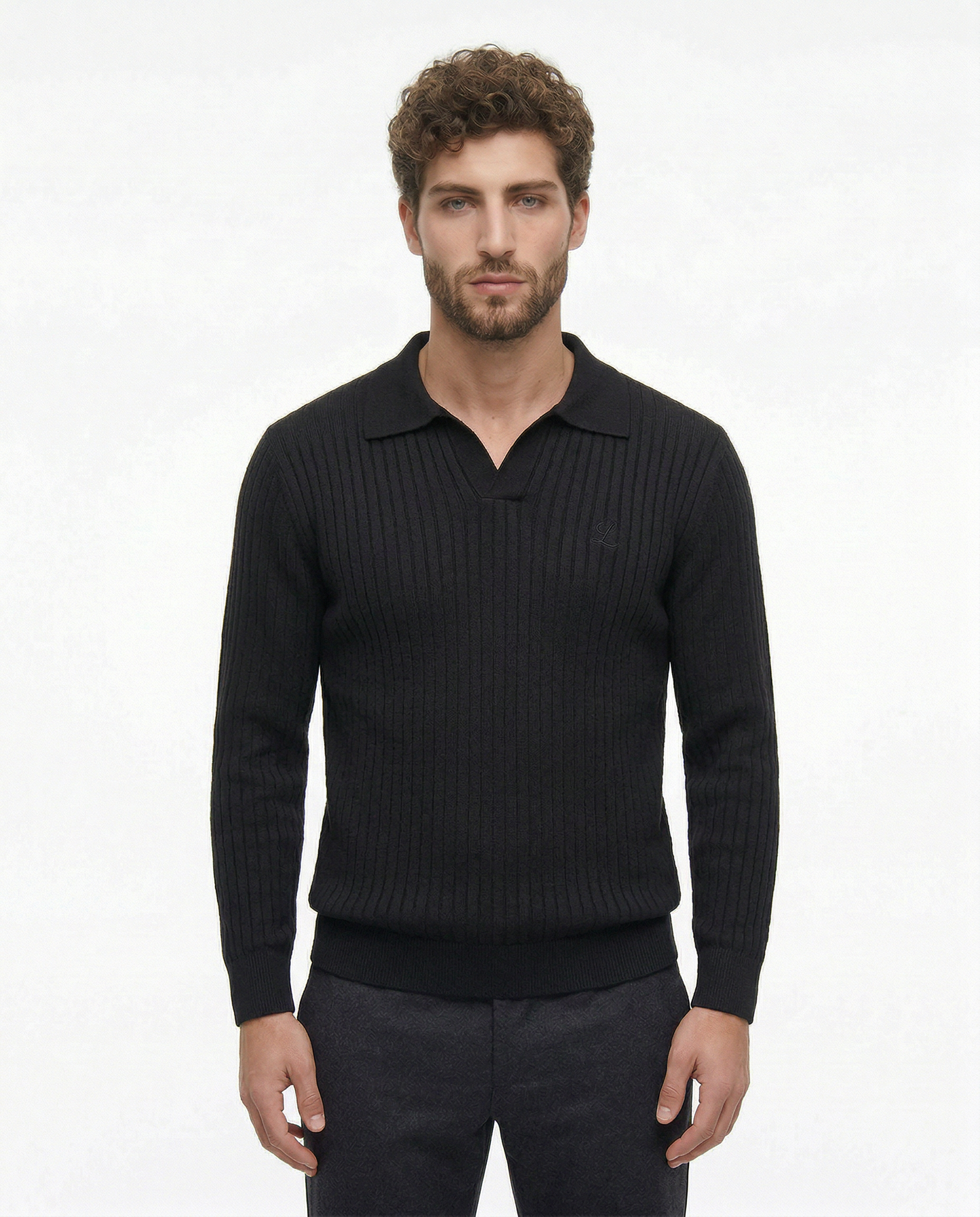 Belmont Ribbed V Polo Kovi