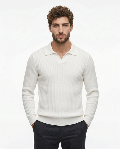 Belmont Ribbed V Polo Kovi