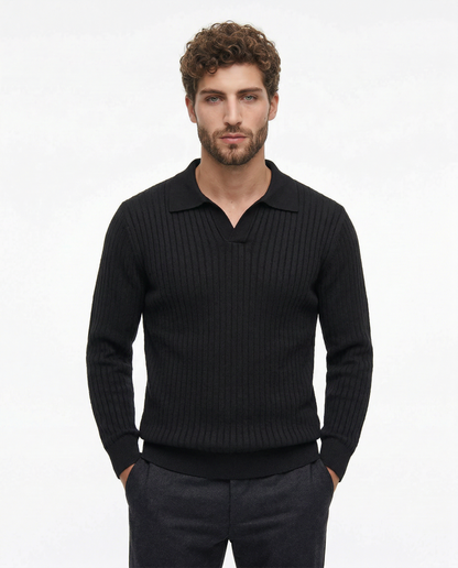 Belmont Ribbed V Polo Kovi